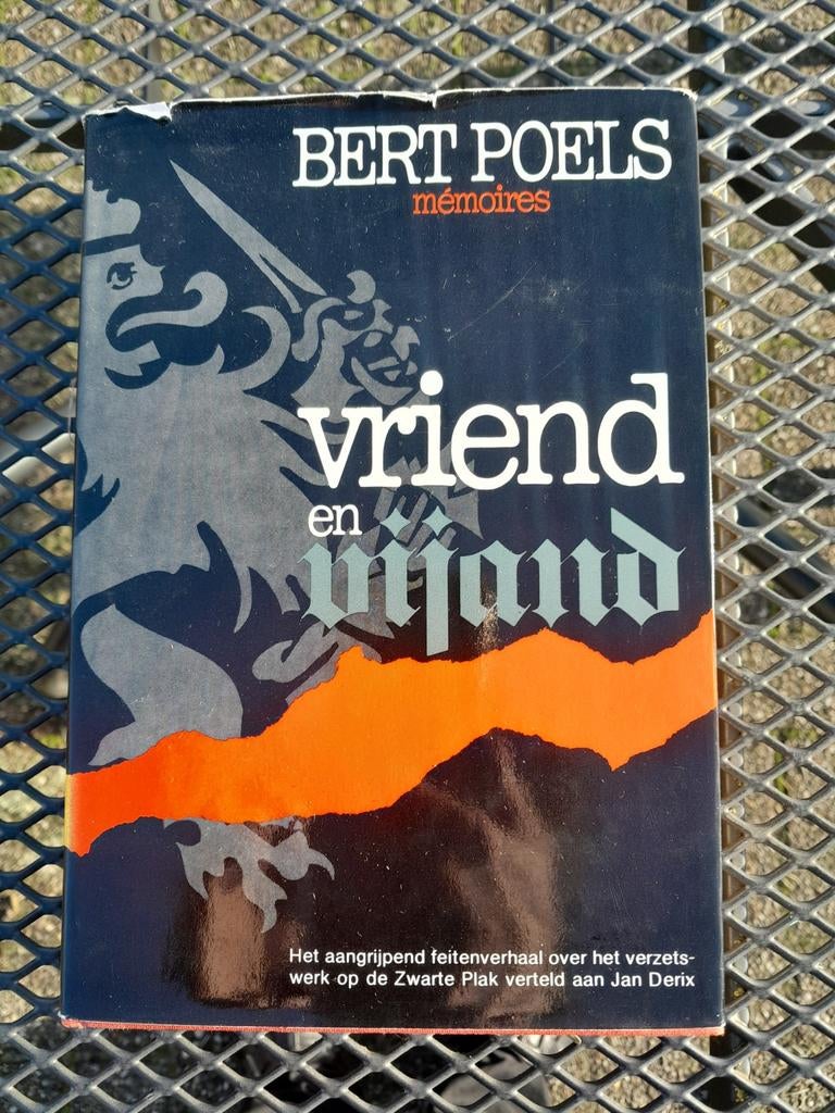 Gesigneerd Boek verzetsman Vriend & Vijand, Verzamelen, Ophalen of Verzenden, Nederland, Boek of Tijdschrift