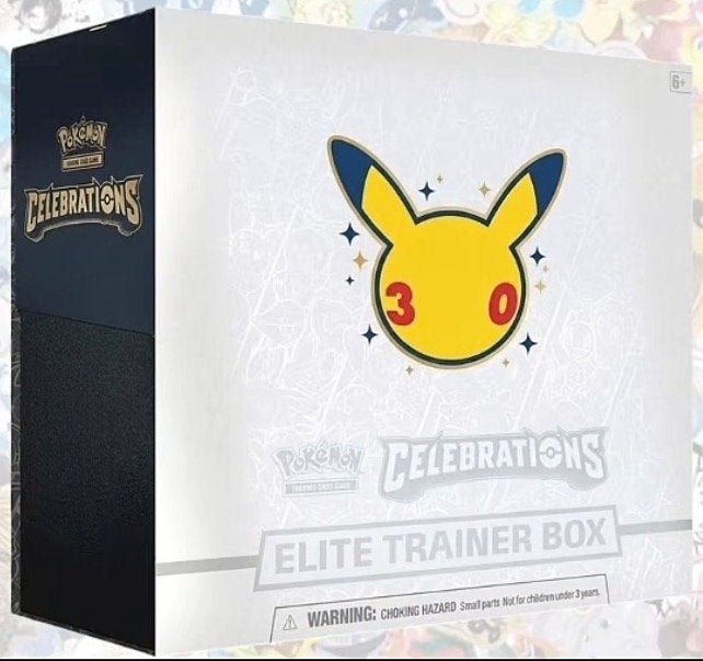 Pokémon Celebrations Elite Trainer Box (ETB 30), Hobby en Vrije tijd, Verzamelkaartspellen | Pokémon, Ophalen of Verzenden, Nieuw