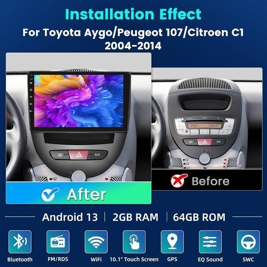 Android Auto Radio – Autoradio Multimedia Speler, Corvance B.V., Verzenden, Nieuw, Corvancebol@gmail.com