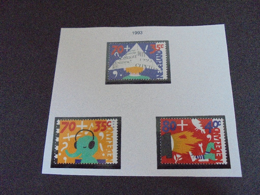 Kinderpostzegels 1993 los, Verzenden, Na 1940, Postfris