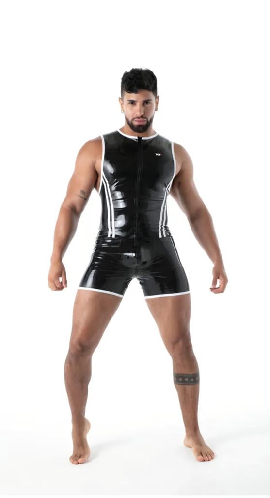 Latex fetish pak heren., Verzenden