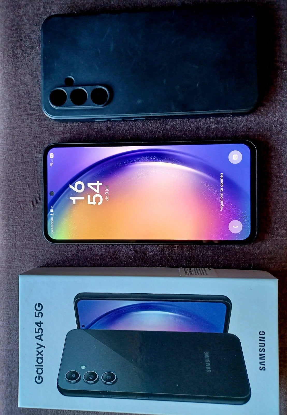 Samsung Galaxy A54 5G Zwart 128GB - Zo goed als nieuw, Ophalen, Zwart, Touchscreen, Zo goed als nieuw