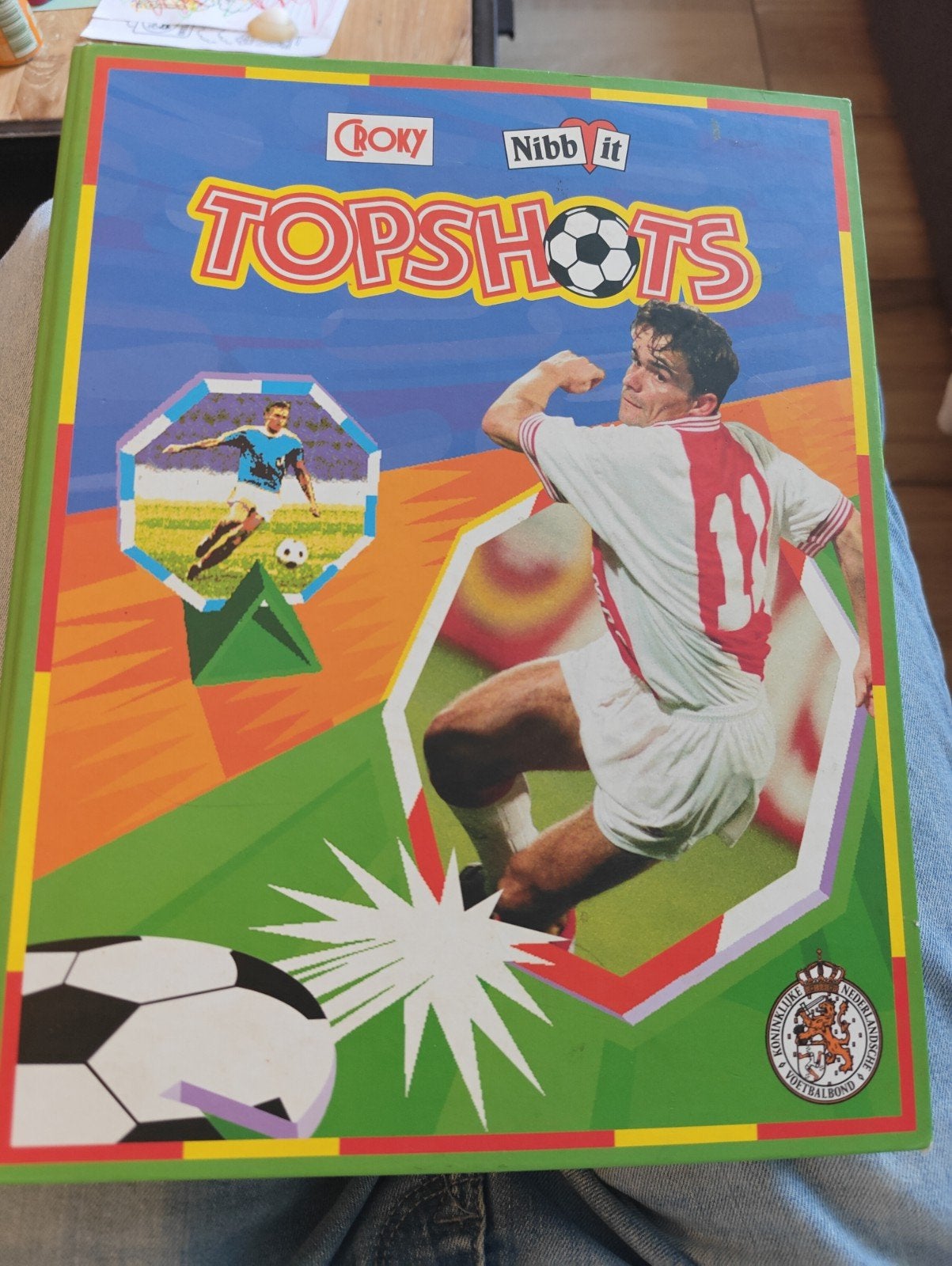 Volle map Croky Nibbit Topshots - bijna compleet, Verzamelen, Ophalen of Verzenden, Gebruikt, Overige sporten, Spelerskaart