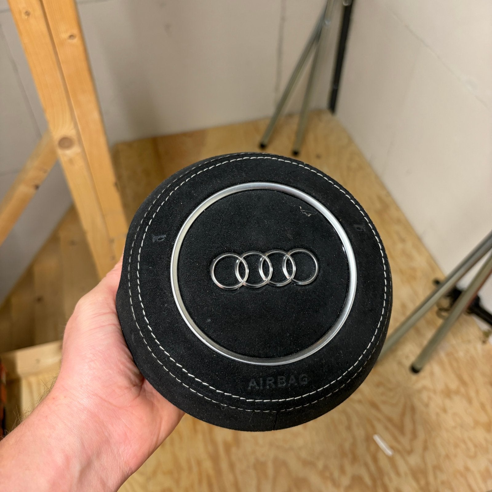 Audi A3 S3 RS3 8V airbag cover alcantara, Ophalen of Verzenden, Nieuw, Audi