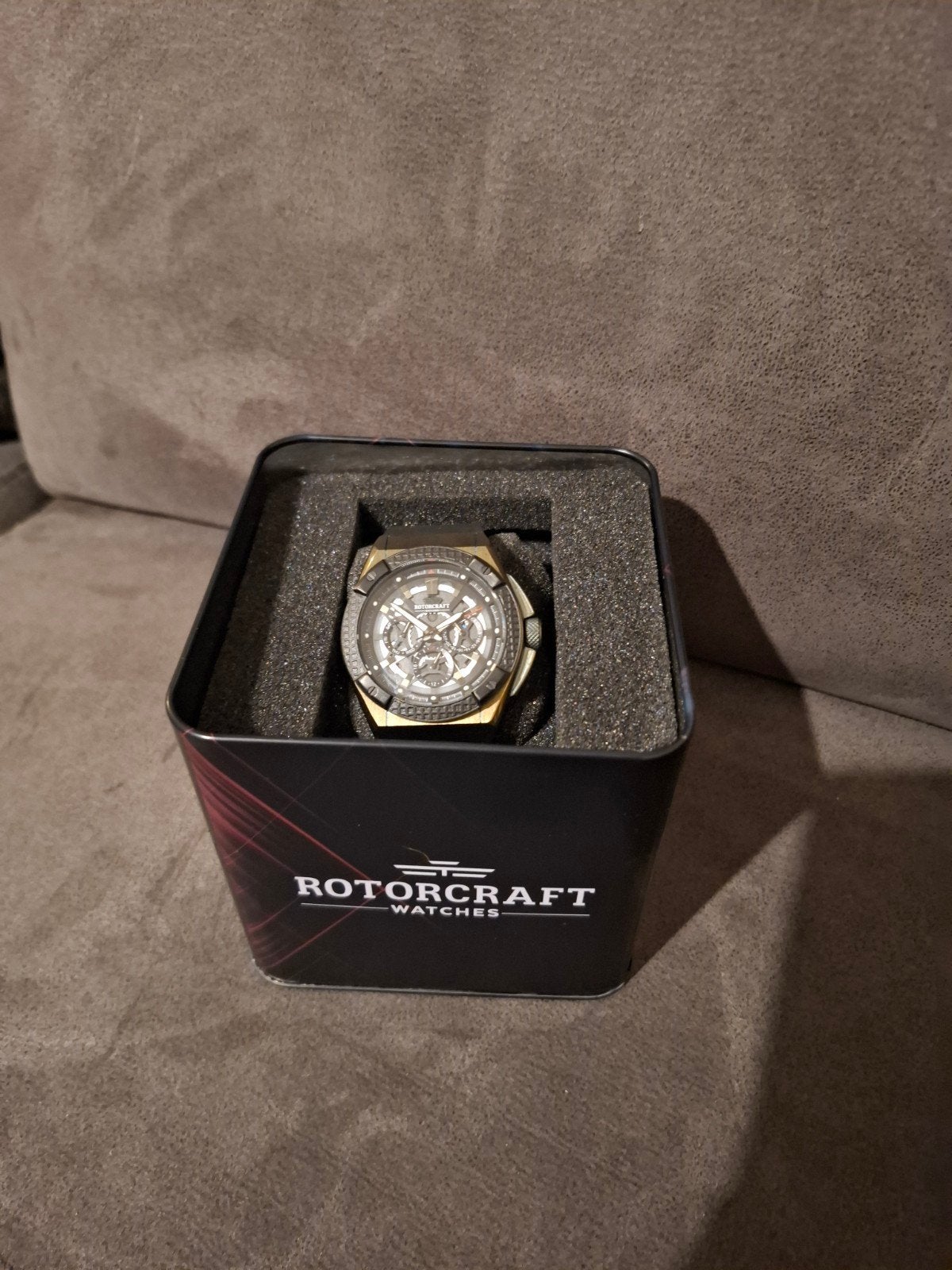 Rotorcraft Cosmos Series RC5104 Horloge - Zo goed als nieuw, Overige merken, Staal, Polshorloge, Kunststof