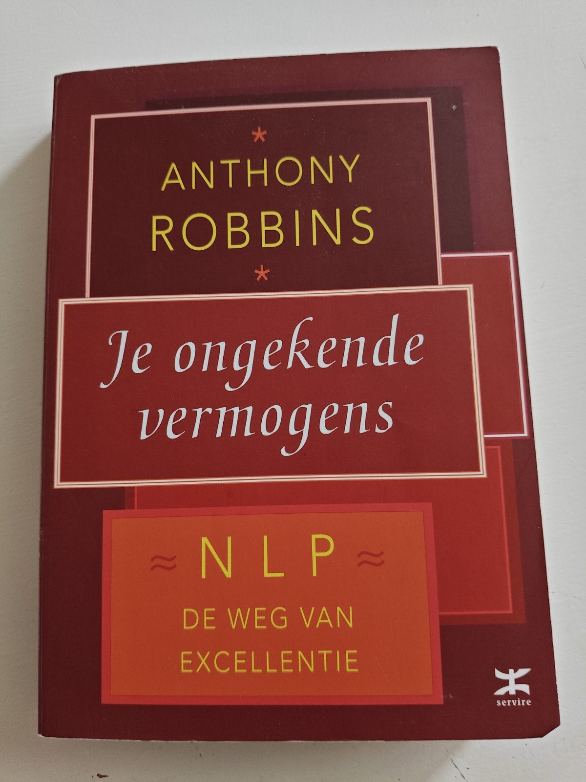 Je ongekende vermogens - Anthony Robbins (NLP), Boeken, Ophalen of Verzenden, Gelezen, Anthony Robbins