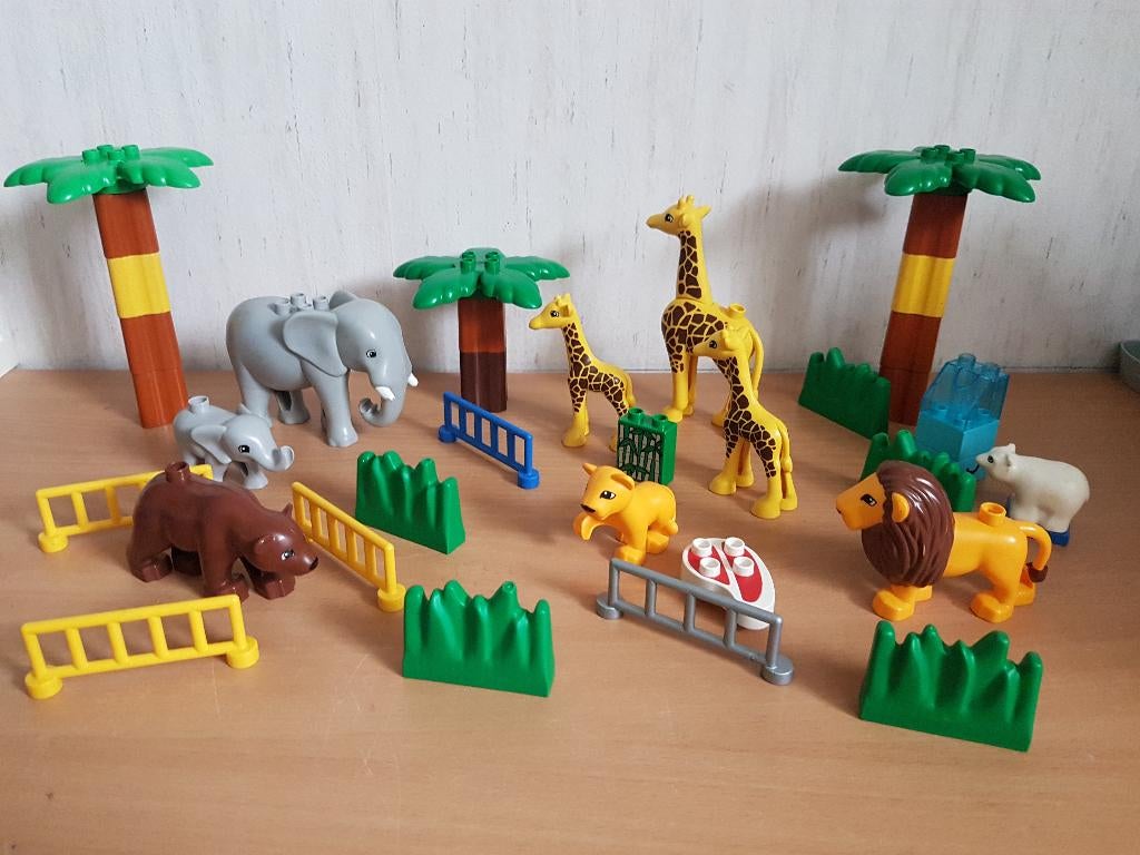 duplo dierentuin samen 30 euro, Kinderen en Baby's, Speelgoed | Duplo en Lego, Ophalen of Verzenden, Zo goed als nieuw, Duplo