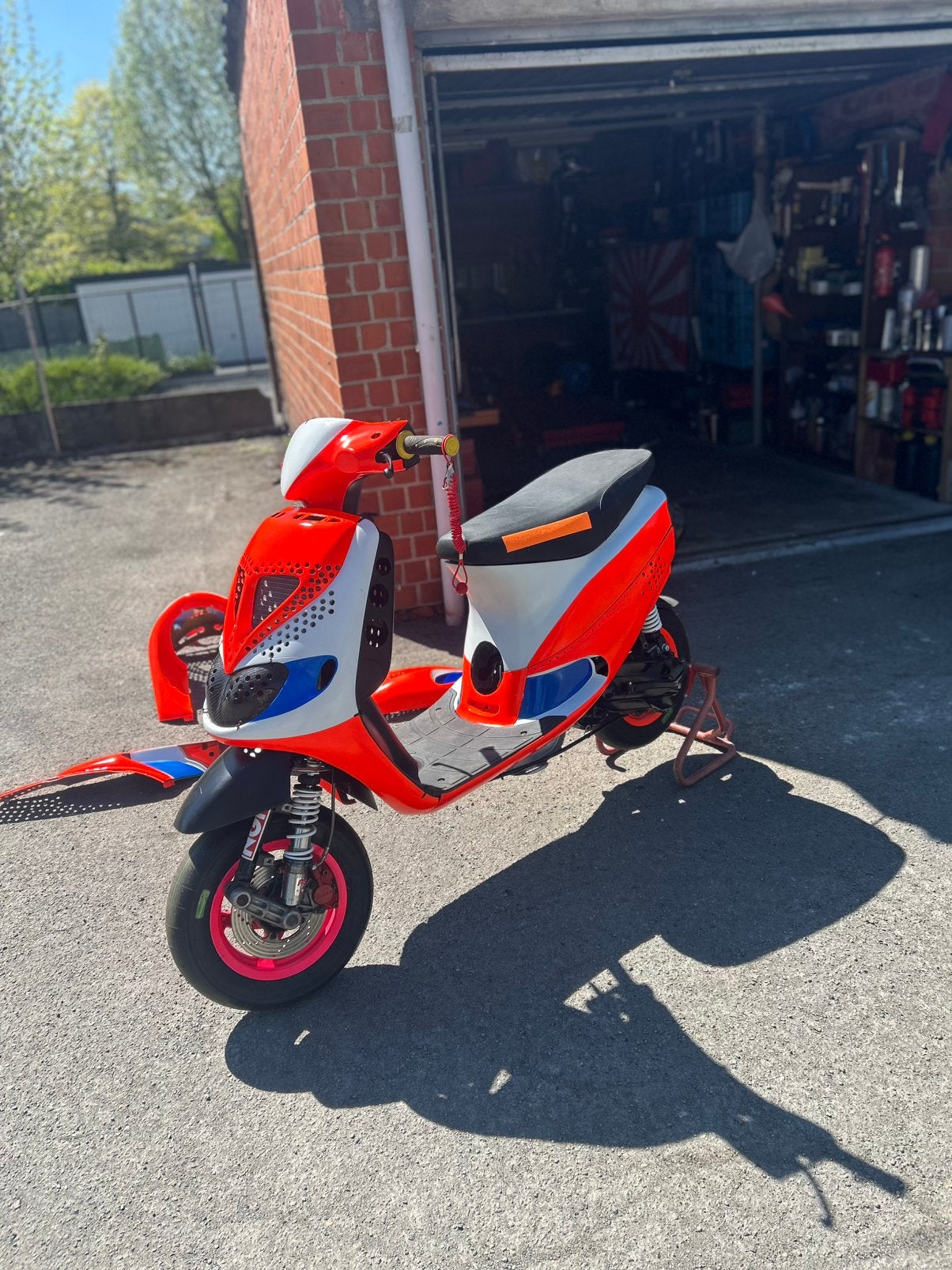 Te koop zip sp 98 full circuit 94cc polini, Ophalen, Nieuw, Benzine, Zip