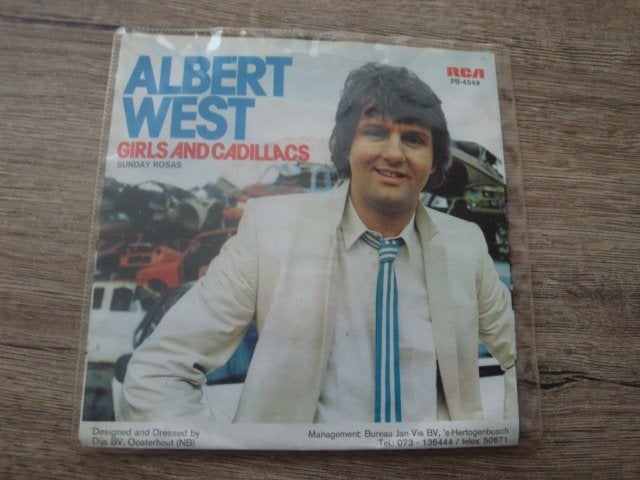albert west, Cd's en Dvd's, Ophalen of Verzenden, Gebruikt, Pop, Overige typen