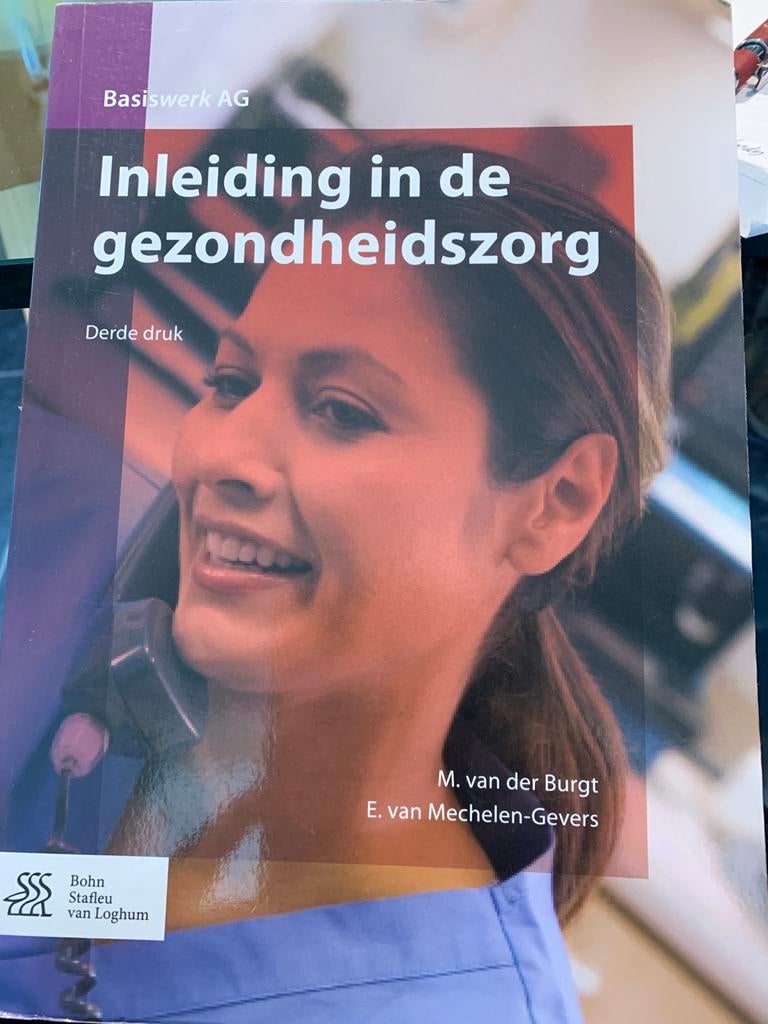 Inleiding in de gezondheidszorg - Derde druk, Boeken, Ophalen of Verzenden, Zo goed als nieuw, Gezondheid en Conditie
