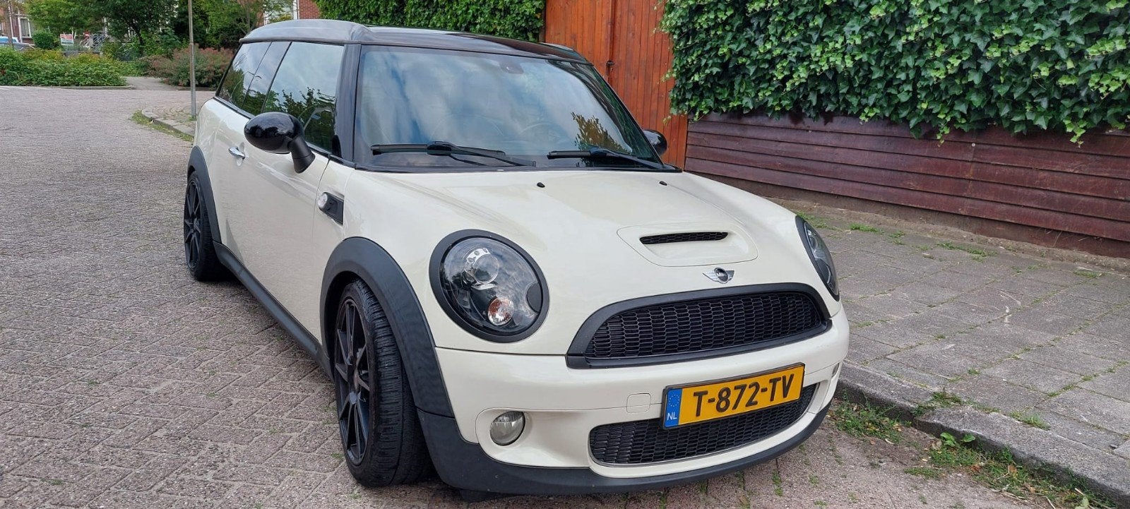Mini Clubman 1.6 Cooper S 128KW 2008 Wit, Auto's, Voorwielaandrijving, 4 cilinders, 4 stoelen, Wit
