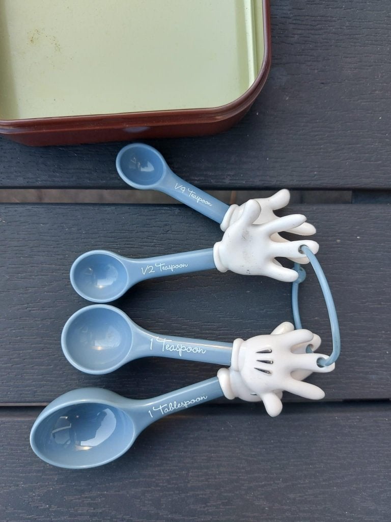 Disney maatlepels, Kunststof, Ophalen of Verzenden, Zo goed als nieuw, Overige typen