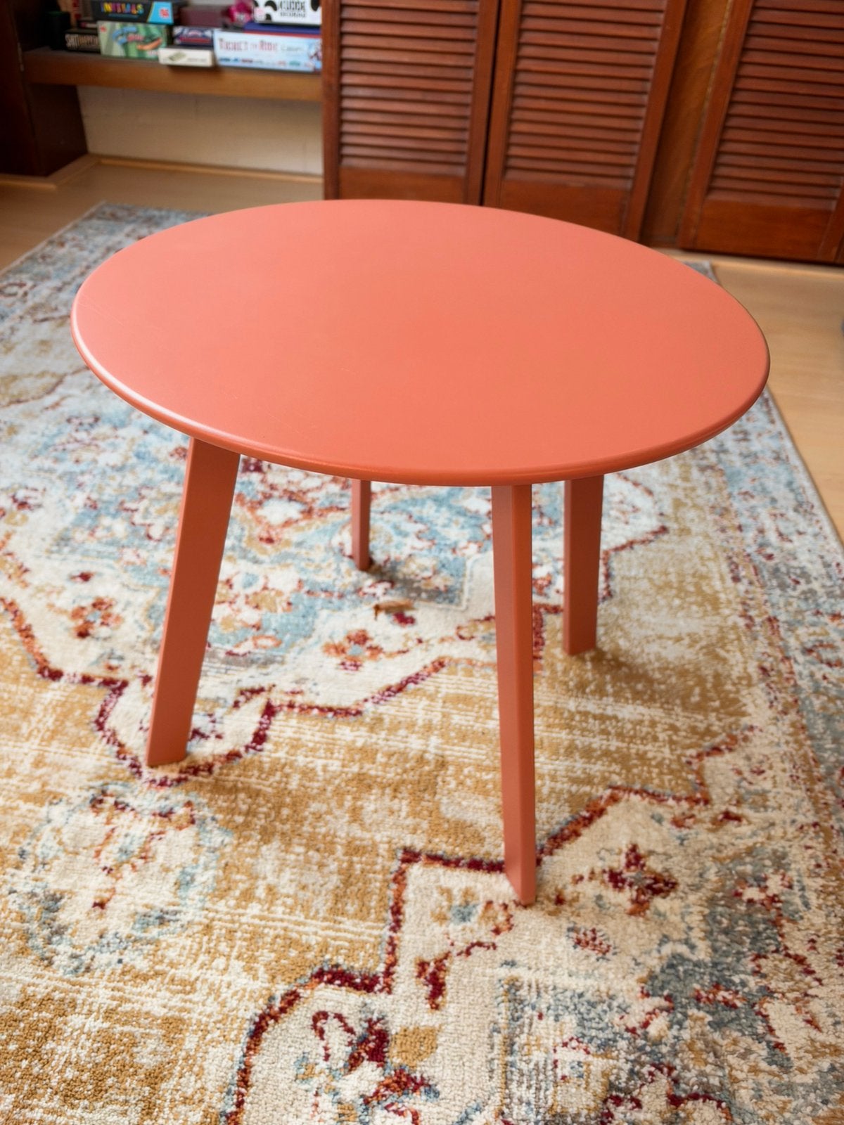 Bijzettafel voor binnen/buiten, Minder dan 55 cm, Rond, Zo goed als nieuw, Ophalen