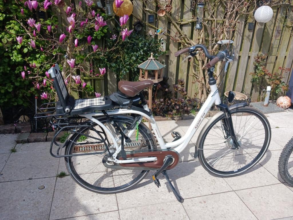 Sparta Amazone 4-life de-luxe 7-speed damesfiets, Fietsen en Brommers, Ophalen, Sparta, 53 tot 56 cm, Versnellingen