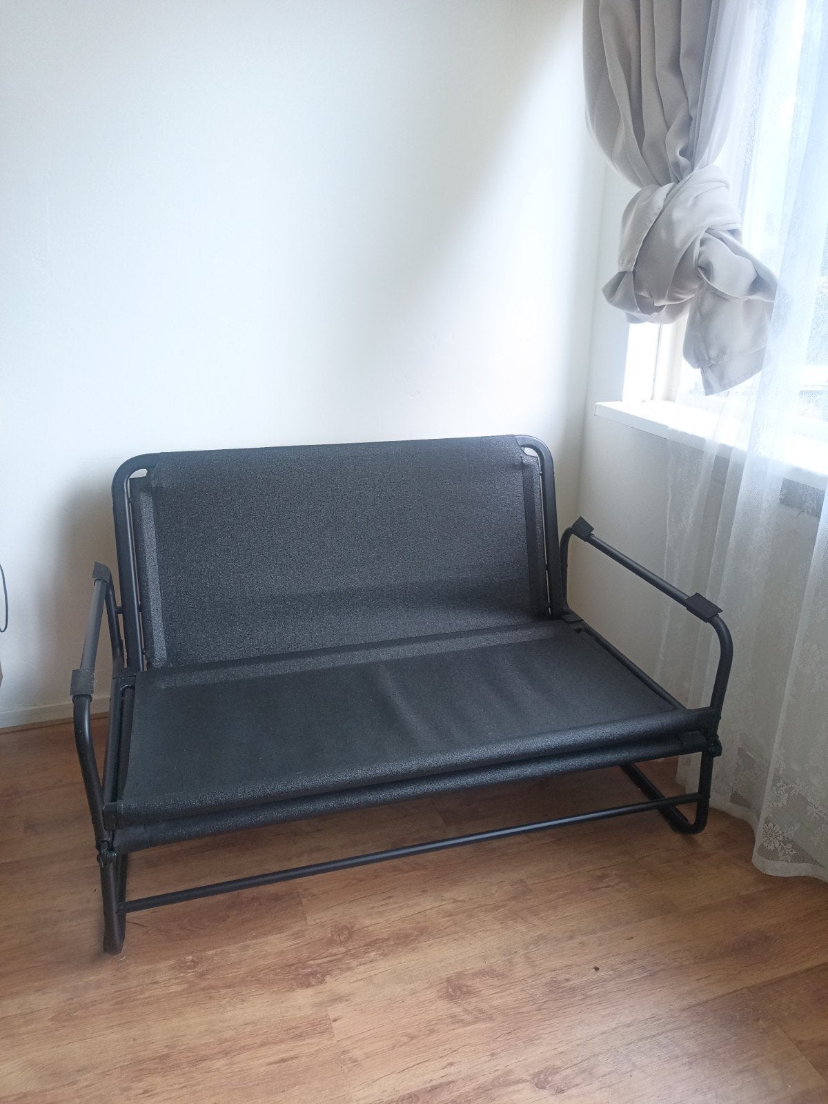 Slaapbank Ikea hammarn, Ophalen, Zo goed als nieuw, Twijfelaar, 120 cm