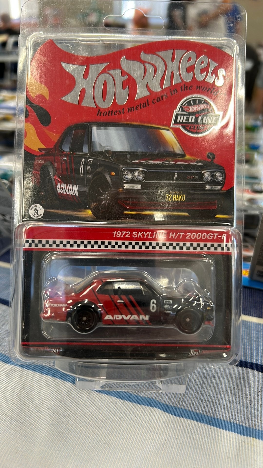 Hotwheels RLC Nissan ‘72 Skyline, Hobby en Vrije tijd, Modelauto's | Overige schalen, Ophalen of Verzenden, Zo goed als nieuw