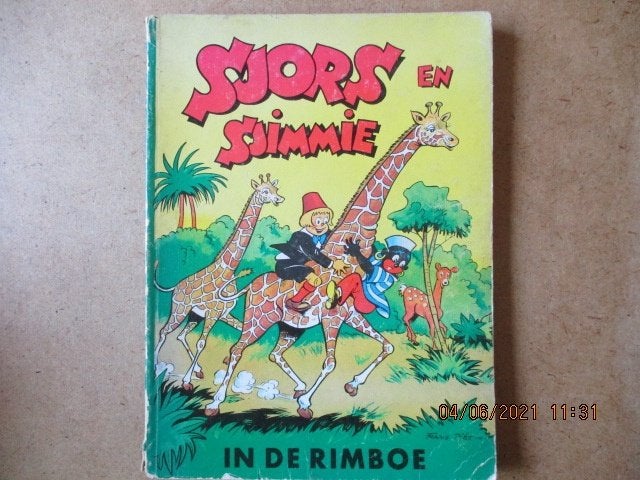 adv4032 sjors en sjimmie in de rimboe, Eén stripboek, Ophalen, Gelezen