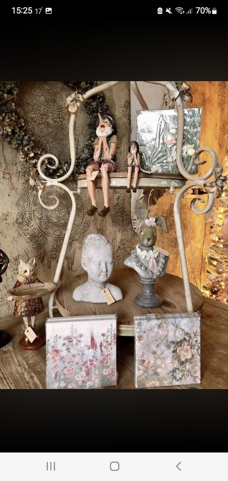 Prachtige Clayre & Eef Etagere, Ophalen of Verzenden, Clayre en eef