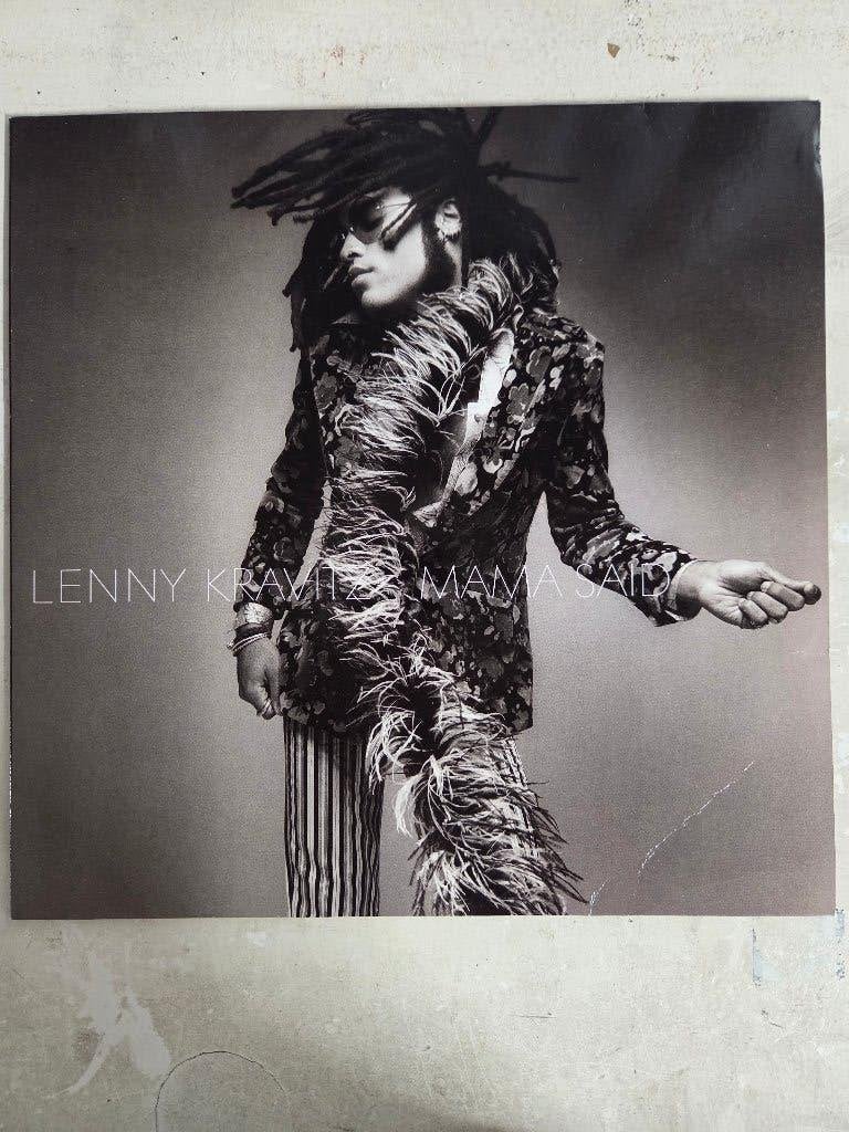 Vinyl lp LENNY KRAVITZ: MAMA SAID, Beschermende buitenhoes, LP, Gebruikt, Ophalen of Verzenden