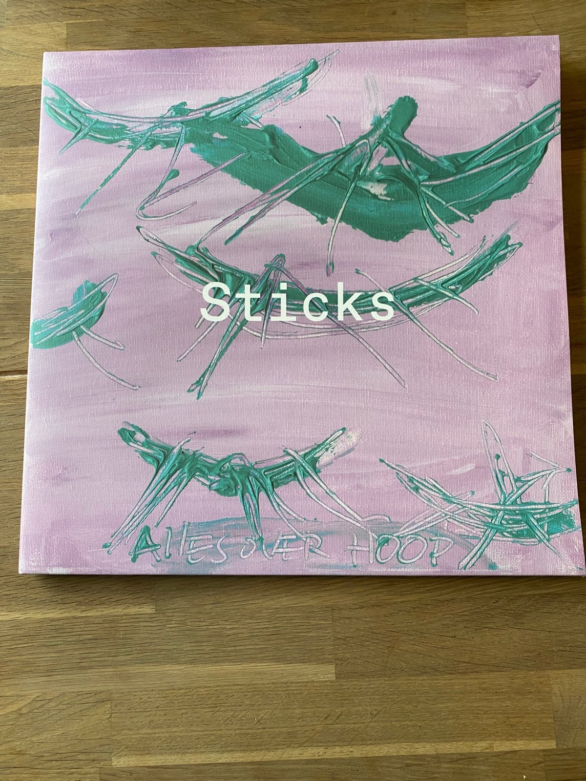 Sticks - Alles over hoop lp vinyl, Ophalen of Verzenden, Zo goed als nieuw, LP