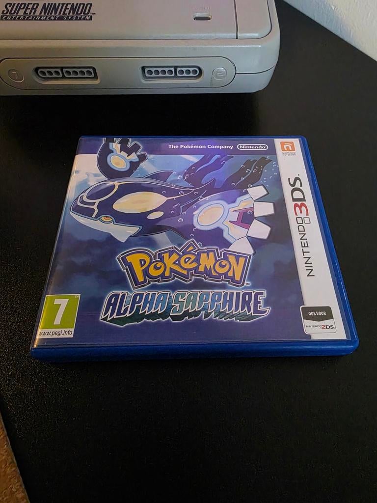 Pokemon Alpha Sapphire 3DS en 2DS, Avontuur en Actie, 1 speler, Ophalen of Verzenden, Zo goed als nieuw