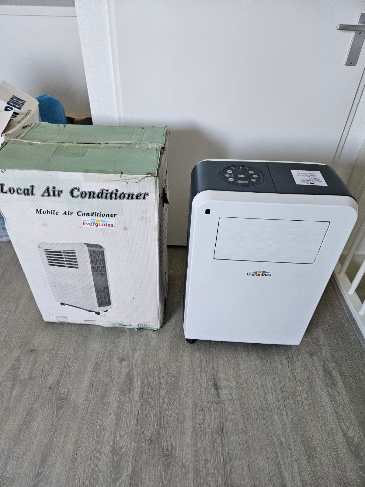 Nieuwe Everglades mobiele airco 10.000btu, Witgoed en Apparatuur, Airco's, Ophalen, Minder dan 60 m³, Nieuw, 3 snelheden of meer