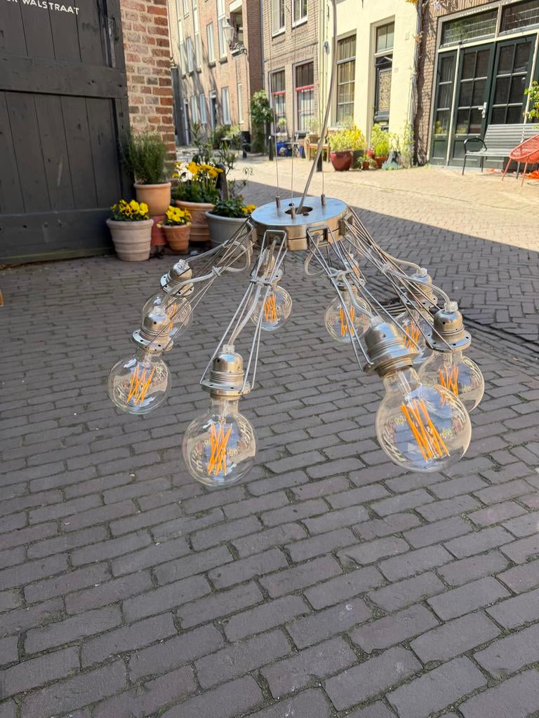 €200,- Lumina Matrix Otto hanglamp Yaacov Kaufman Design, Ophalen, Zo goed als nieuw, Metaal