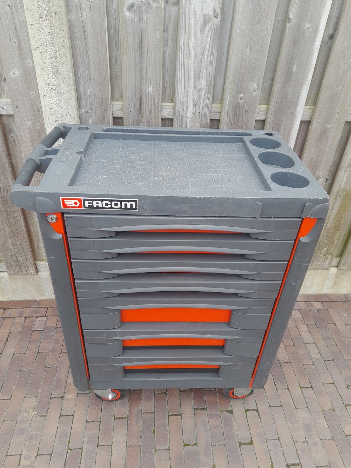 facom gevulde gereedschapswagen gereedschapskar, Ophalen of Verzenden