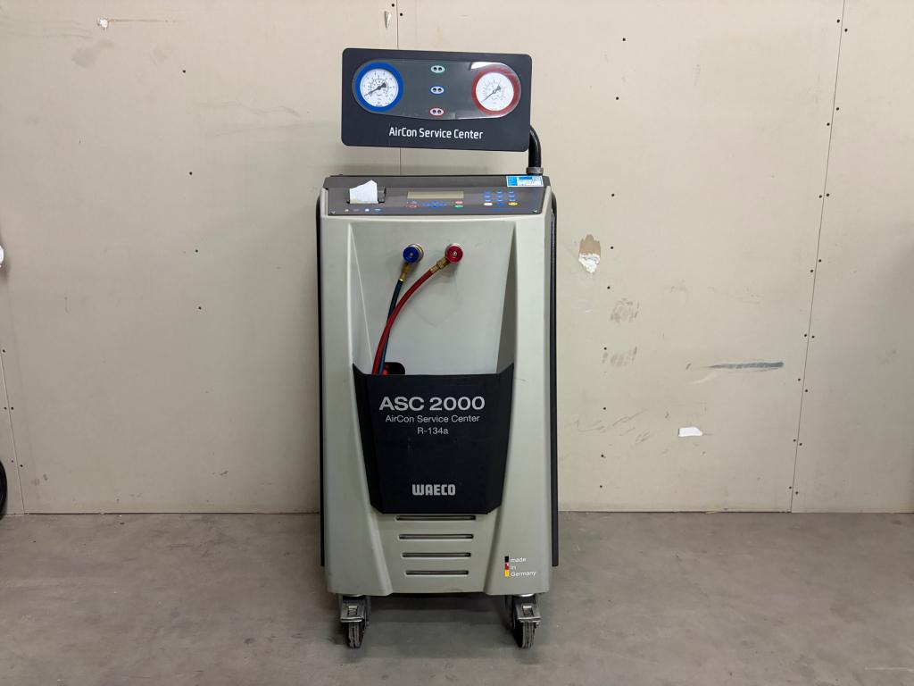 Waeco ASC 2000 airco machine / airco apparaat R134A TOPPER!, Niet ingevuld, Niet ingevuld, Ophalen of Verzenden, Zo goed als nieuw