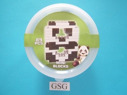 Miniblokjes bouwset panda / 8 nr. 13113-80, Ophalen, Nieuw