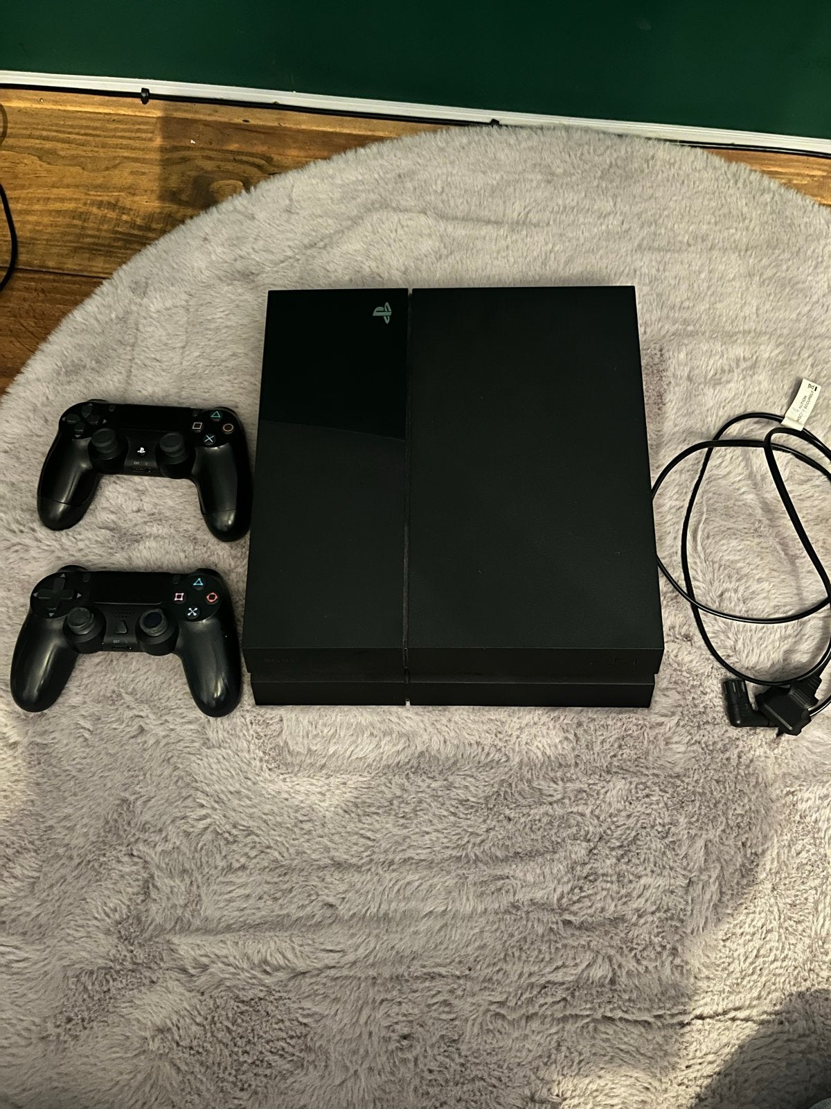 PS4 met 2 controllers disc drive kapot!, Ophalen, Met 2 controllers, Original, Gebruikt