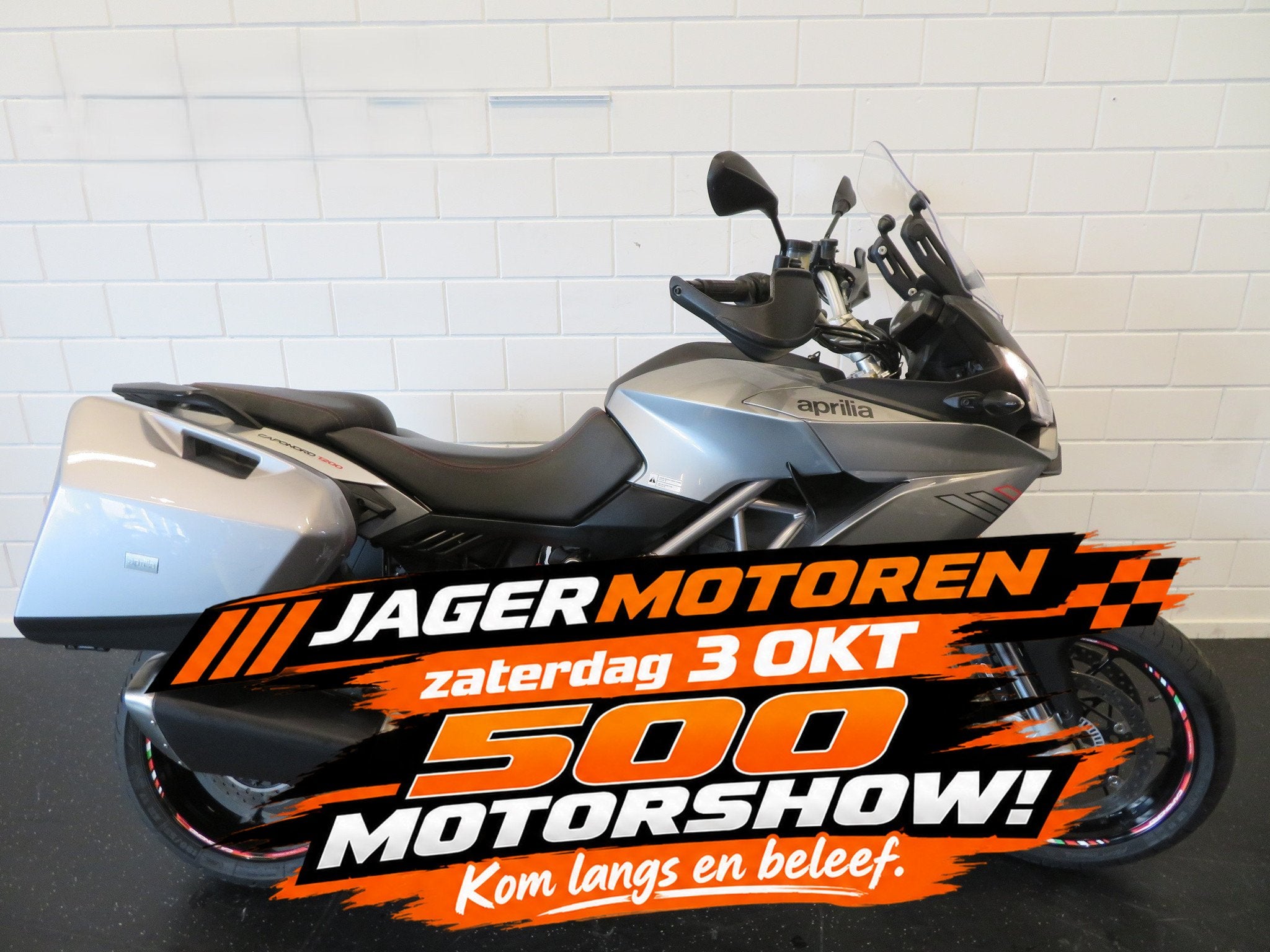 Aprilia CAPONORD 1200 TRAVEL PACK HVV PERF. (bj 2013), Motoren, Toermotor, Gebruikt, Bedrijf
