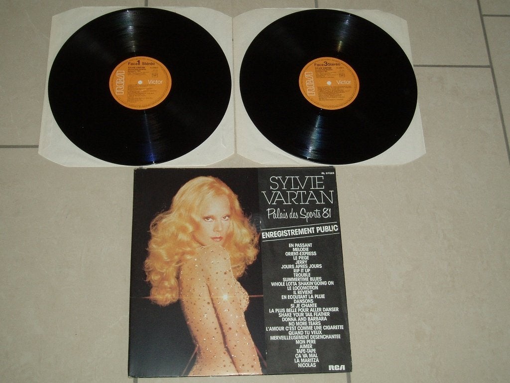 2 LP Sylvie Vartan - Palais des Sports 81, Verzenden, Gebruikt, 12 inch, LP