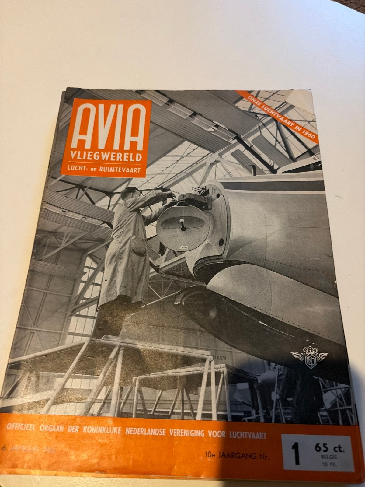 Avia Vliegwereld - Lucht- en Ruimtevaart (1t/m 12), Ophalen of Verzenden, Gelezen, Overige typen