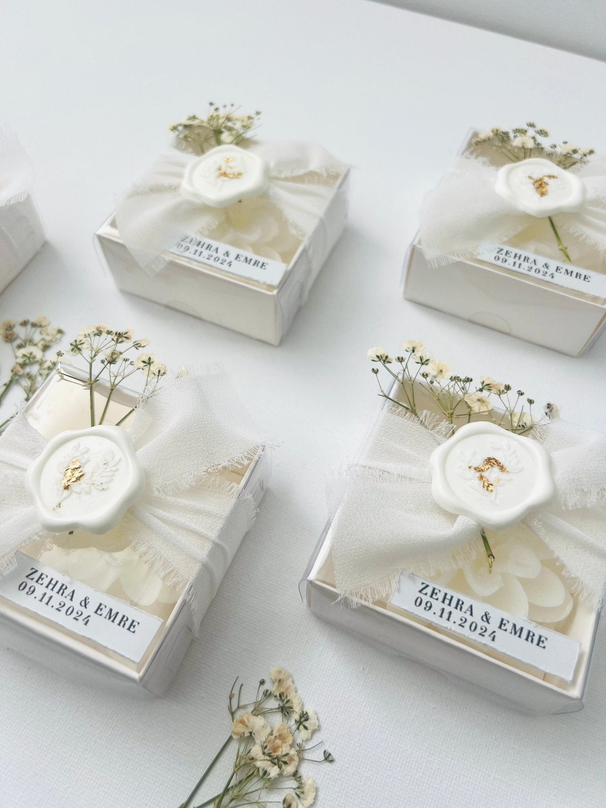 Bedankjes kaars bloemen, candle gift, Kleding | Dames, Ophalen of Verzenden, Nieuw, Accessoires