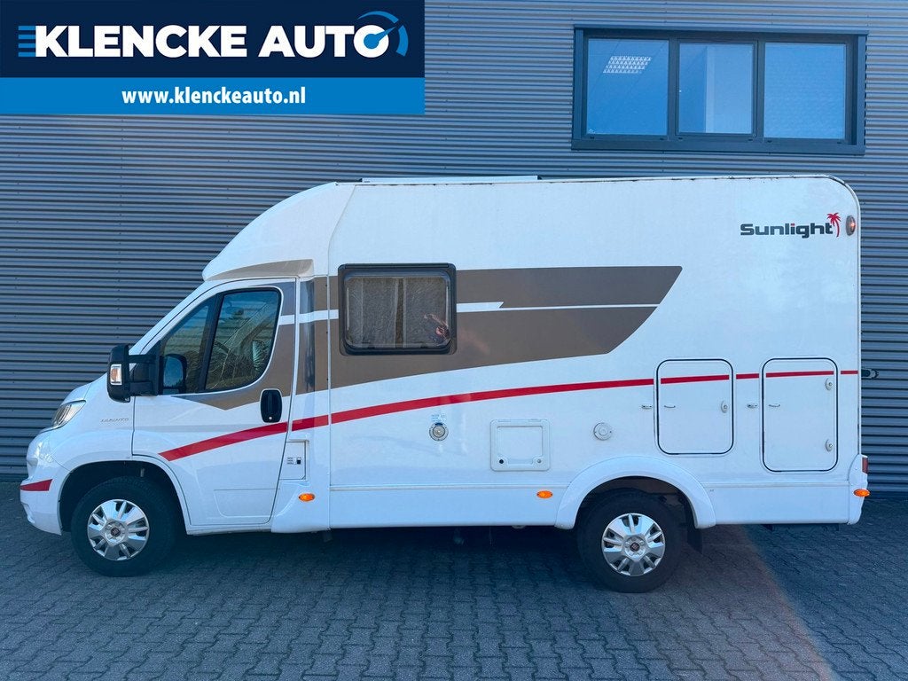 Sunlight T60 TOPSTAAT Airco Dwarsbed 81.086km Elektrische fi, Ringverwarming, Bedrijf, Tot en met 3, Info@klenckeauto.nl