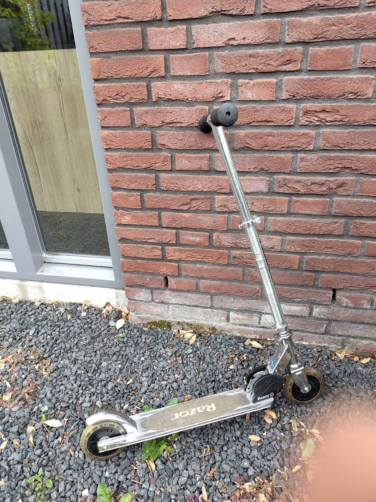 Grijze step Razor, Fietsen en Brommers, Steps, Ophalen, Gebruikt, Gewone step, Razor