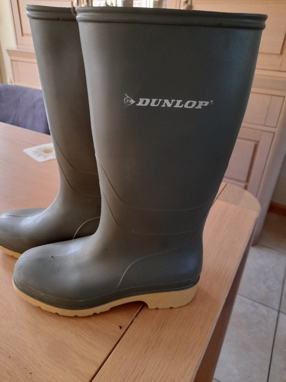 dunlop regen rubber laarzen mt 36, Ophalen, Laarzen