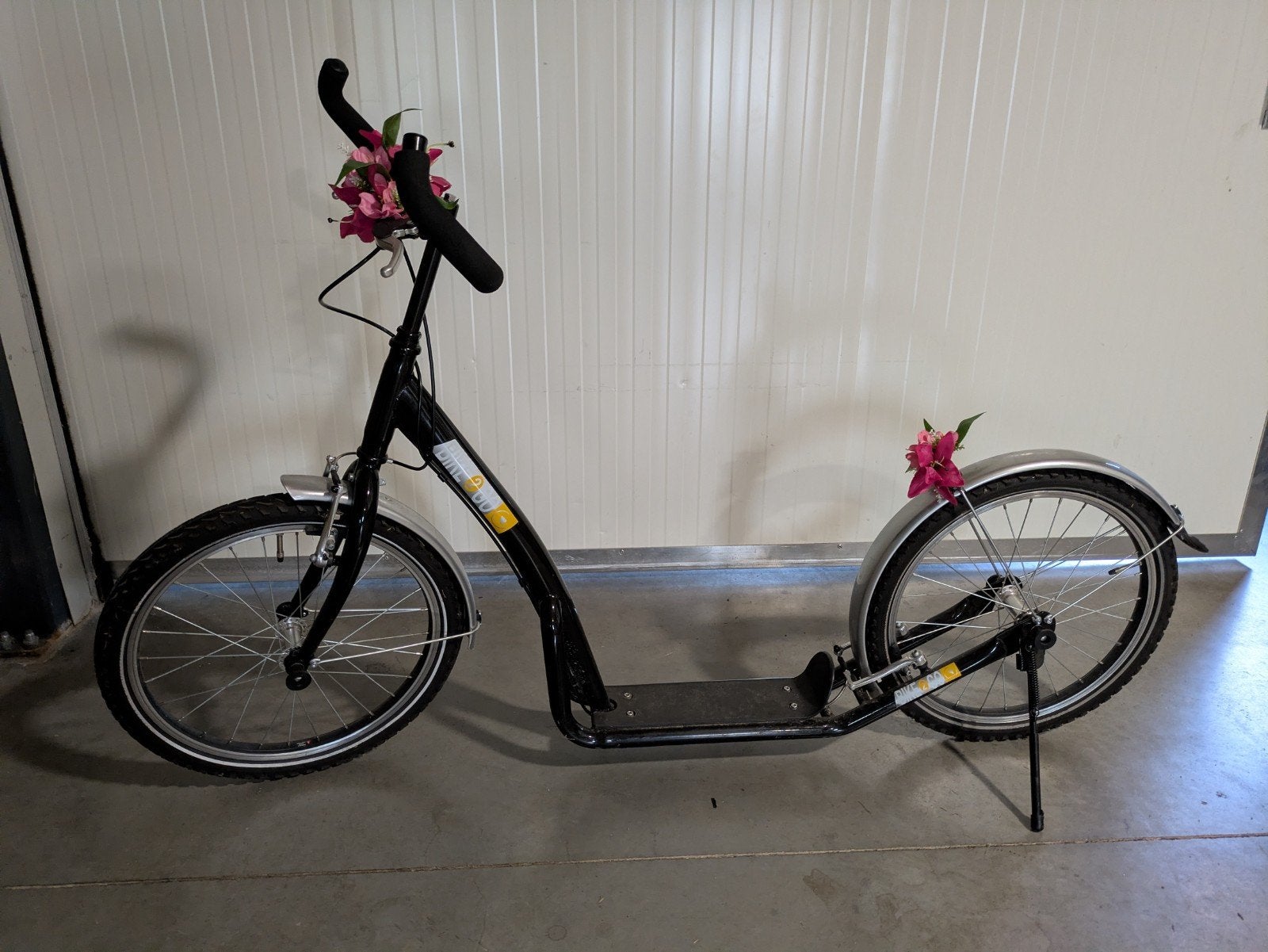 Stevige step met grote wielen voor kinderen, Ophalen, Gebruikt, Gewone step, Bike & Go