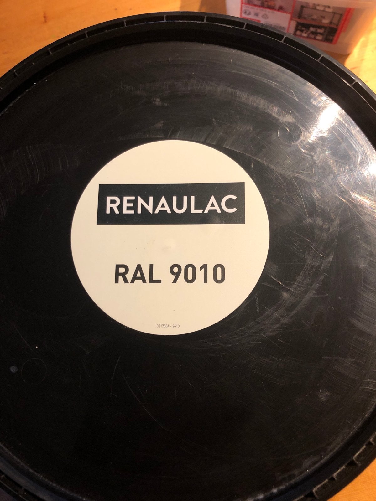 Renaulac Mega Muur & Plafond Verf RAL 9010 Mat 10L, Ophalen, Zo goed als nieuw, Overige typen
