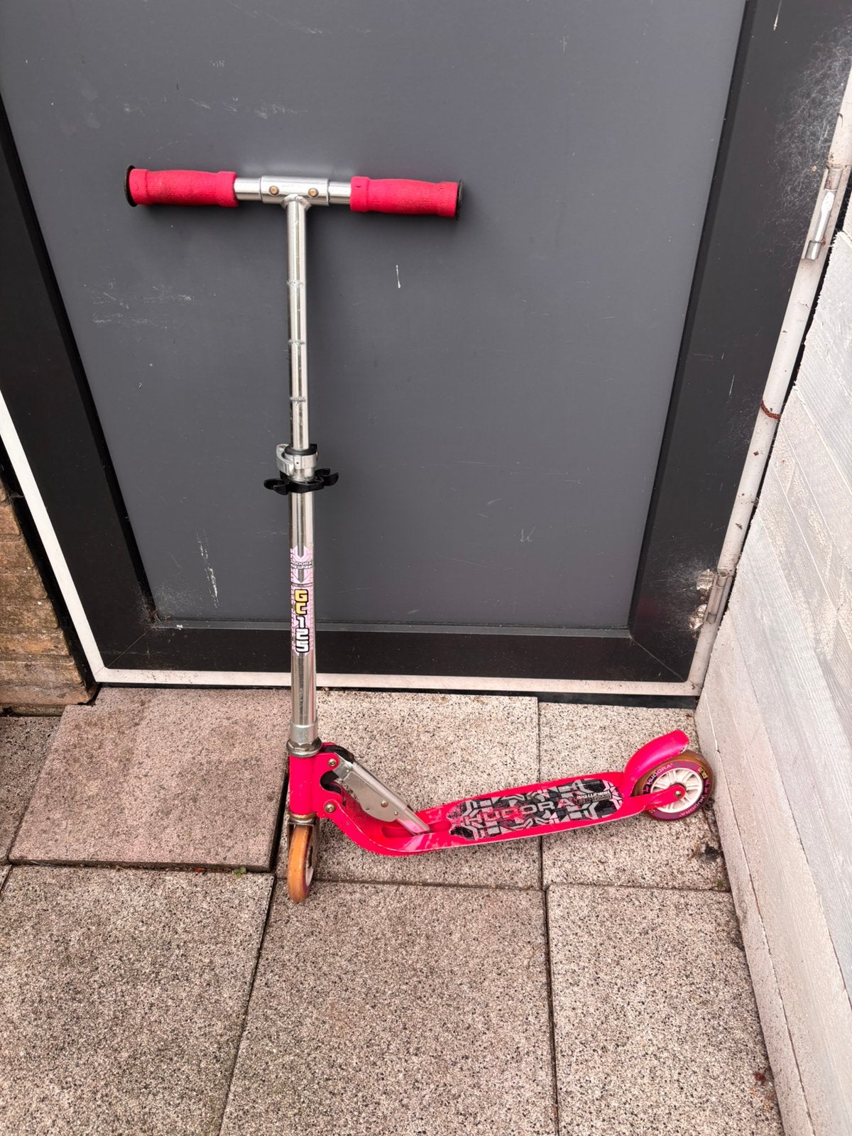 Roze inklapbare step te koop!, Fietsen en Brommers, Ophalen, Gebruikt, Gewone step