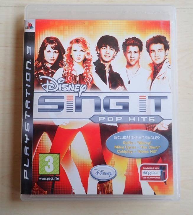Sing it Disney pop hits PS 3, Spelcomputers en Games, Games | Sony PlayStation 3, Muziek, Ophalen of Verzenden, Zo goed als nieuw