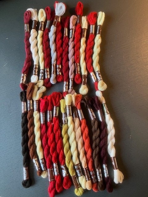 Borduurwol DMC broder medicis laine tapisserie 25st-> €20,00, Ophalen of Verzenden, Nieuw, Handborduren, Borduurgaren of Zijde