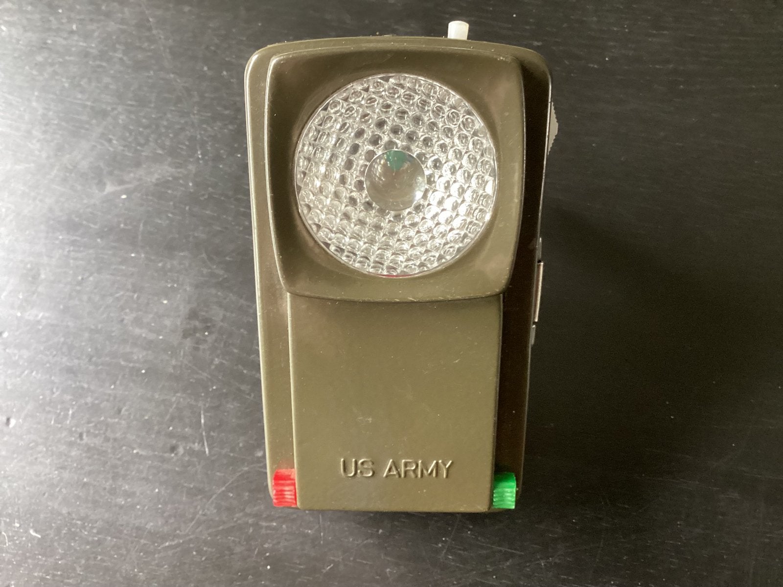 Vintage.Us ARMY militaire zaklamp met voorzet glazen enz., Overige merken, Overige typen, Ophalen of Verzenden, Zo goed als nieuw