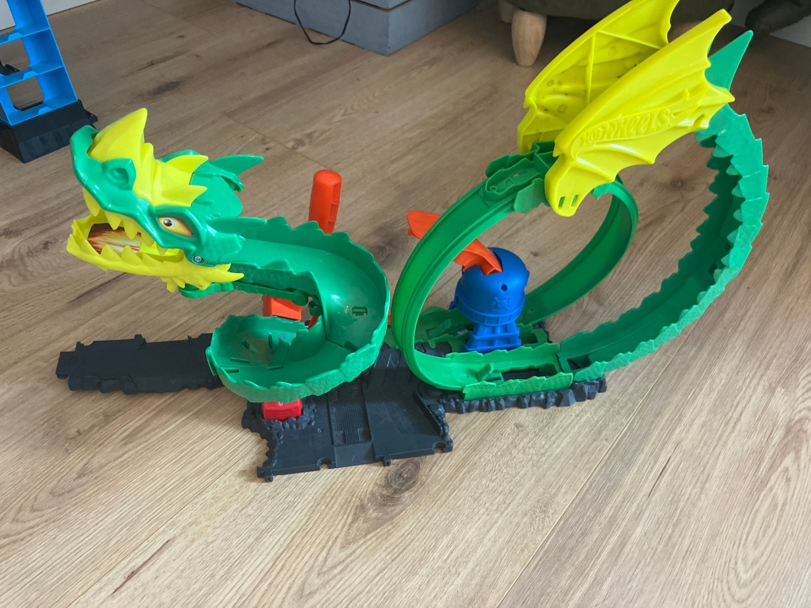 Hot Wheels Draken Racebaan met Looping, Ophalen, Hot Wheels, Racebaan, Gebruikt