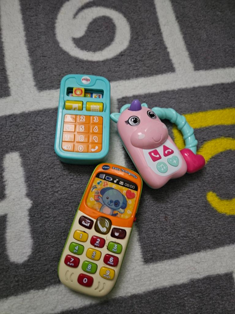 Speelgoedtelefoon 3x, Ophalen of Verzenden