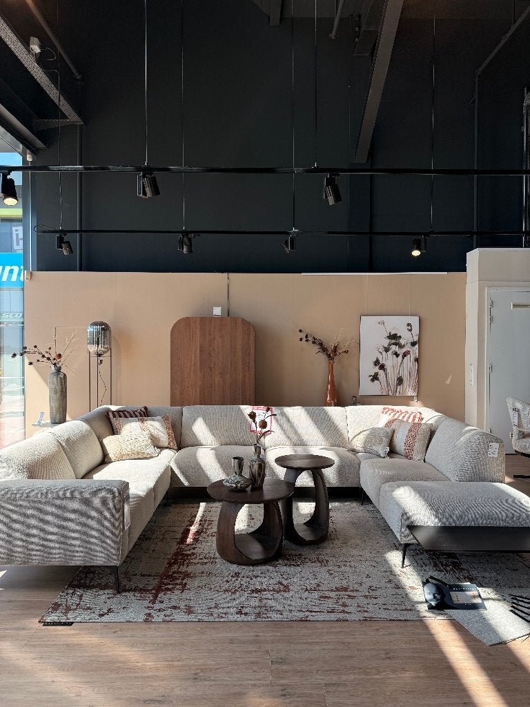 Hoekbank Supreme, Ophalen, Overige materialen, Hoekbank, Japandi, Industrieel, Tijdloos, Modern, Scandinavisch