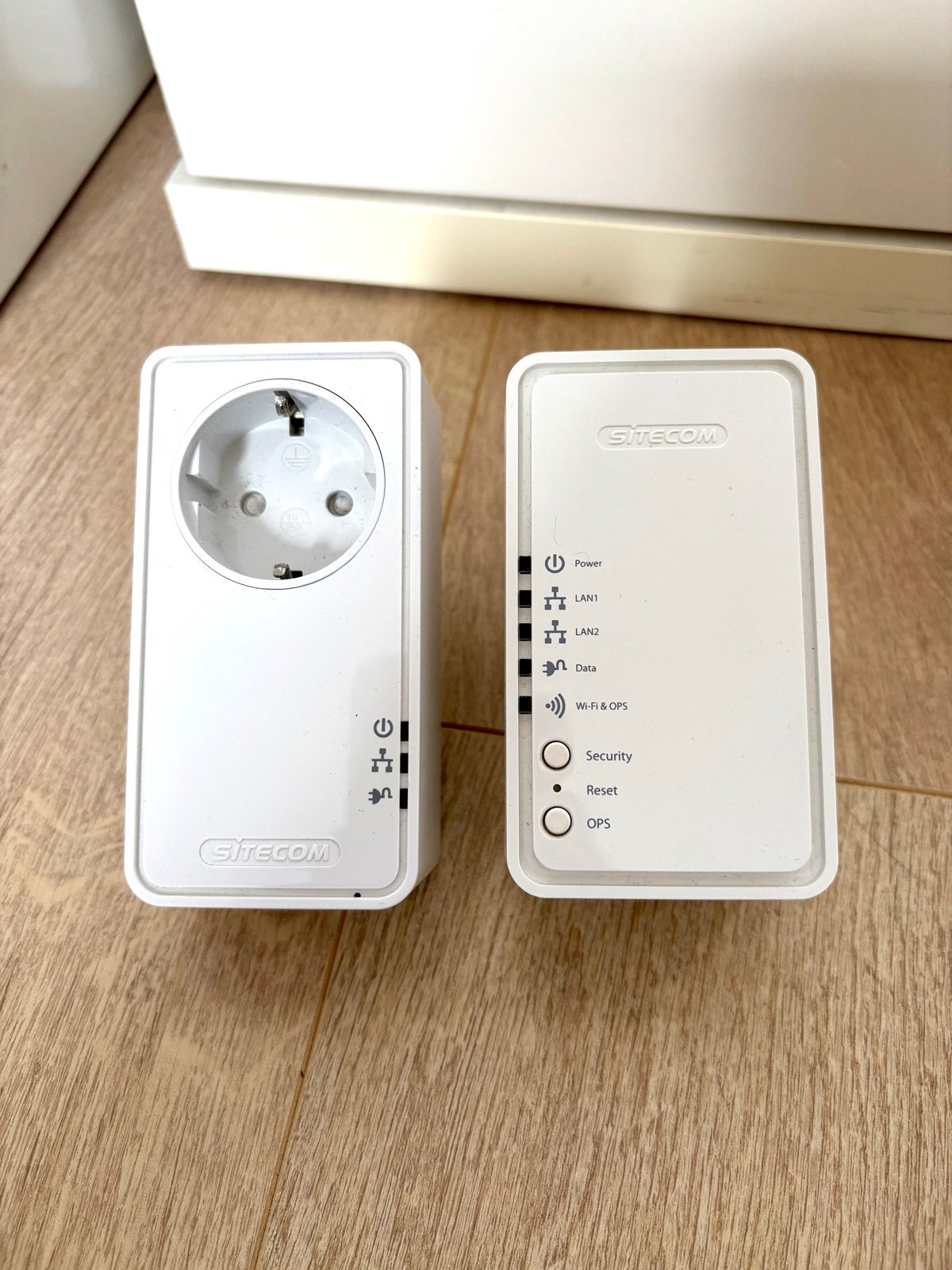 Wi-Fi Homeplug 500 Mbps LN-555 Powerline Adapter Set, Ophalen of Verzenden, Zo goed als nieuw