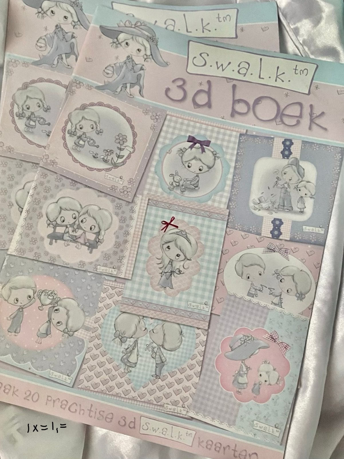 Knipvellen boek voor 20 kaarten nw, Hobby en Vrije tijd, Ophalen of Verzenden, Nieuw, Overige thema's, Knipvel