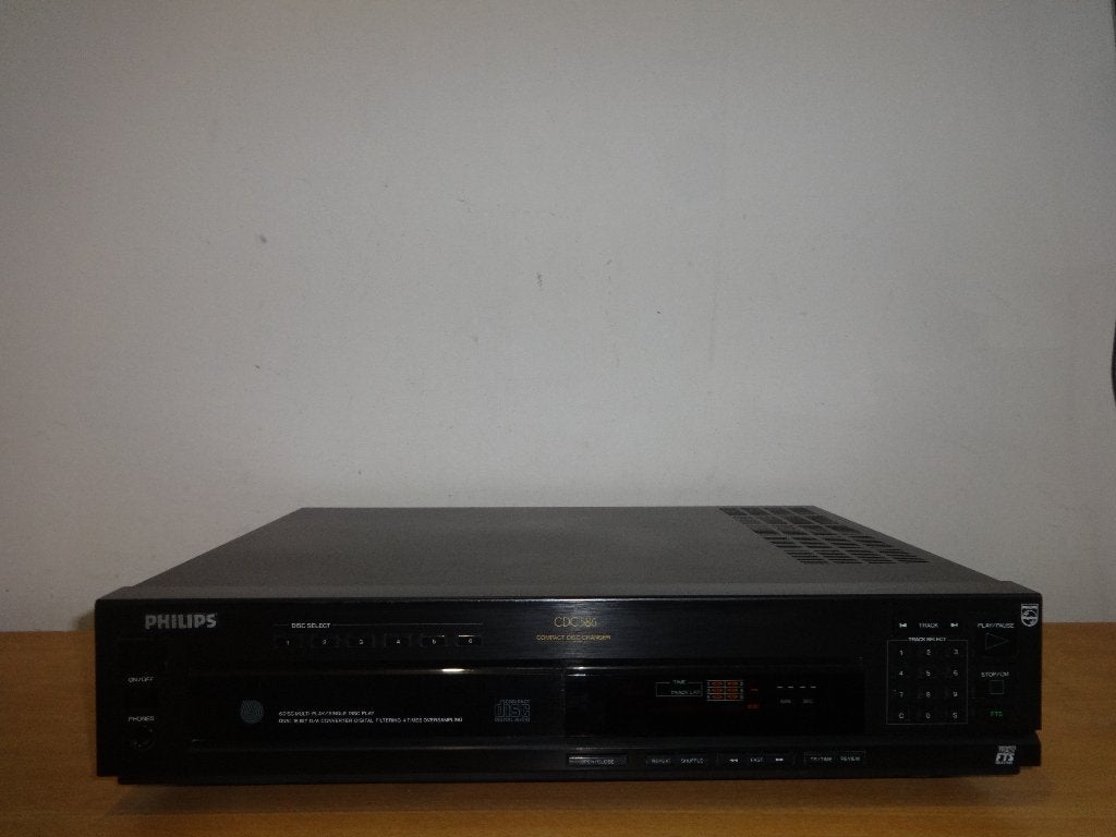 Philips CDC586/30R CD wisselaar, Ophalen of Verzenden, Zo goed als nieuw, Philips, Wisselaar